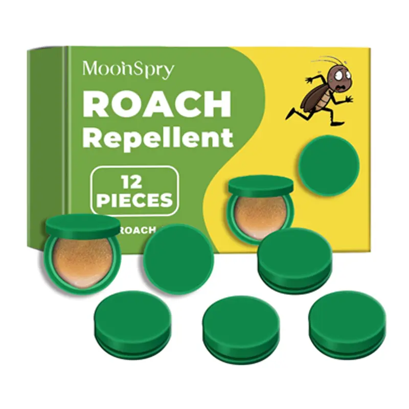 MoonSpry Powerful Roach Killer Kit - FastActing Cockroach Gel Bait & Traps for IndoorKitchen & Home, Professional InfestationTreatment,american,roach,insect,repellent,Commercial Roach Control Kit,roach control,american cockroach. Corn