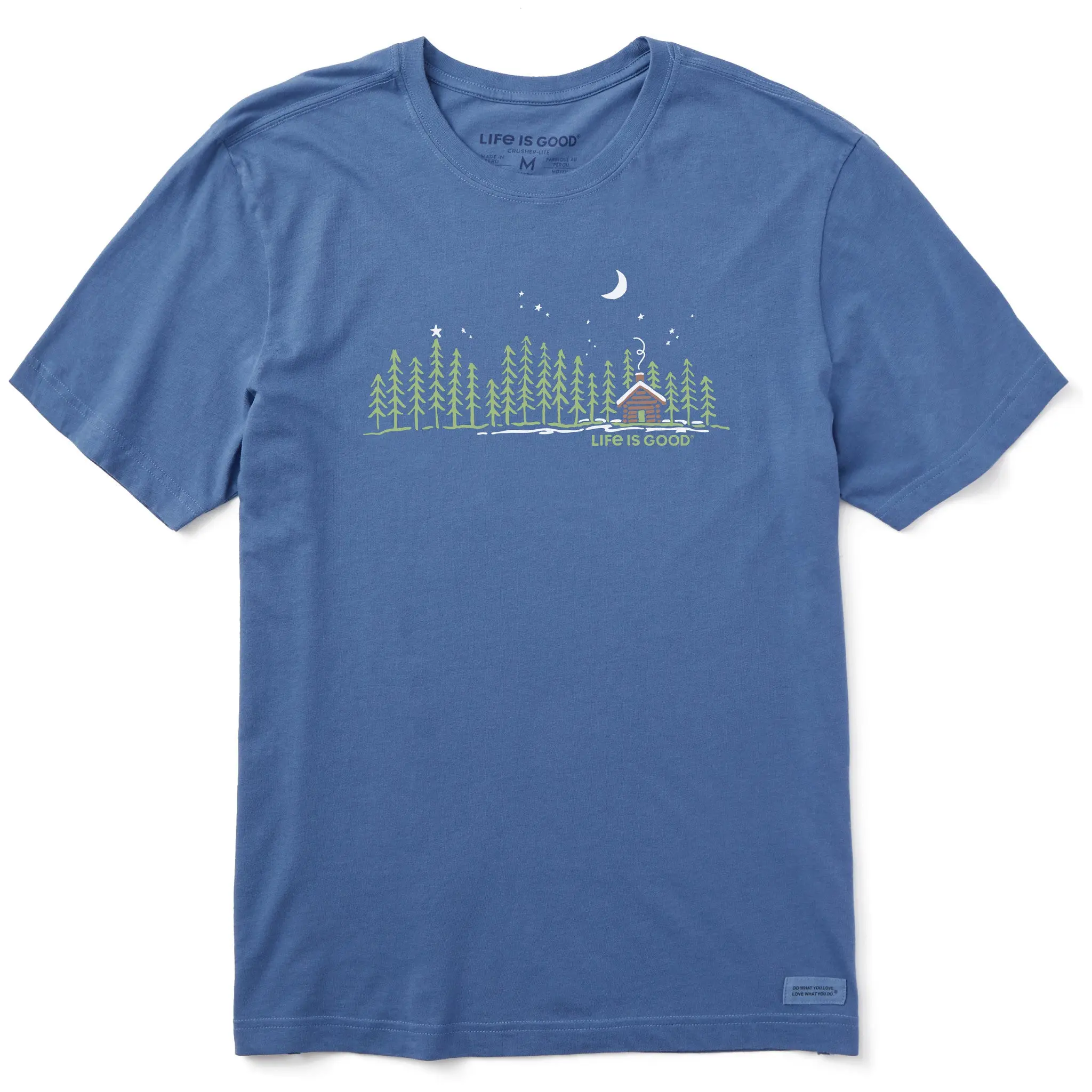 Men's Cabin Landscape Short Sleeve Crusher Tee