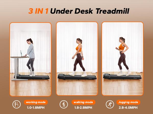 Merach Under Desk 2-in-1 Walking Pad for Home & Office, 2.25HP Low-Noise Portable 265lbs Treadmill with LED Display for Walking and Jogging, TikTokShopBlackFriday Merach Under Desk 2-in-1 Walking Pad for Home & Office, 2.25HP Low-Noise Portable 265lbs Treadmill with LED Display for Walking and Jogging, TikTokShopBlackFriday
