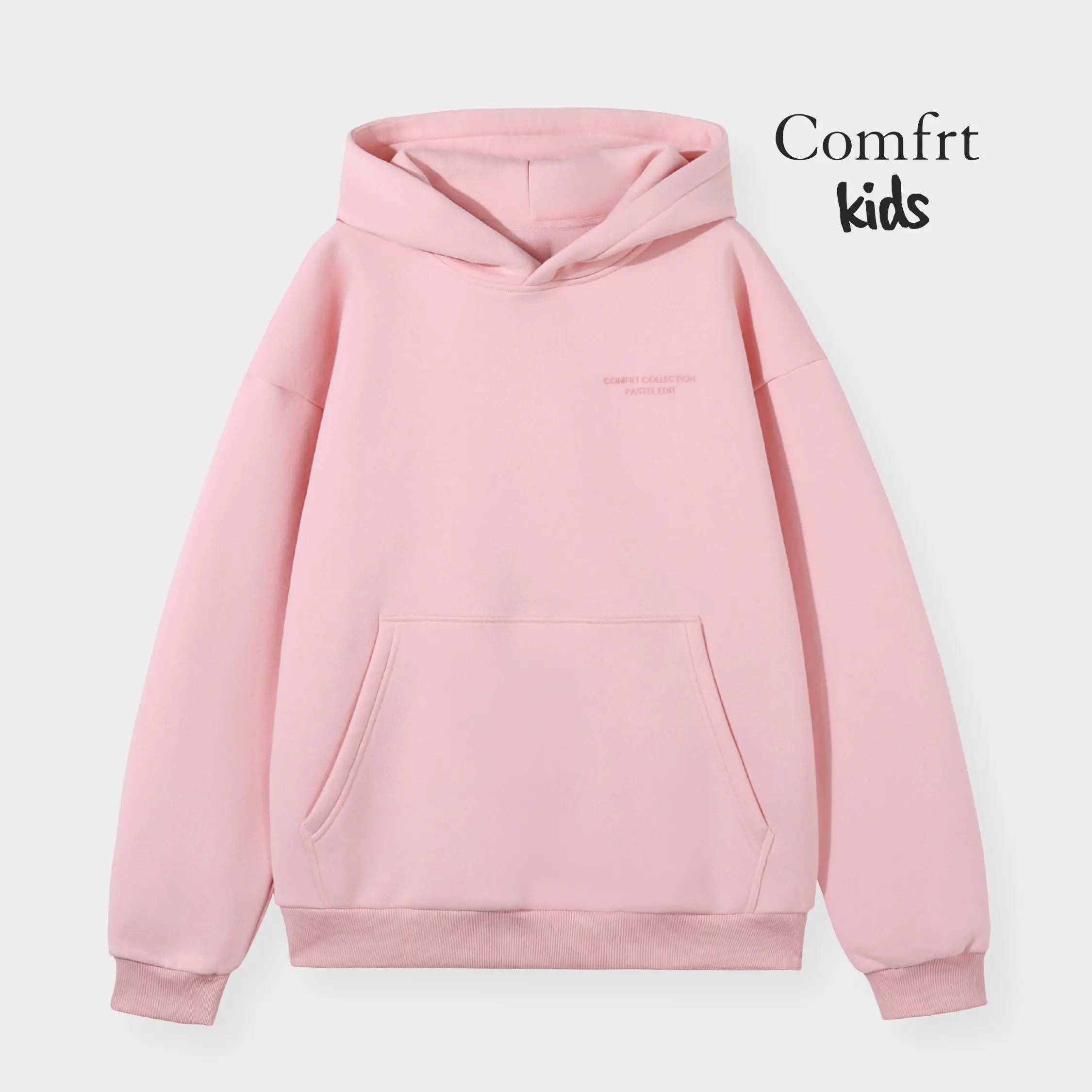 Comfrt Kids | Pastel Hoodie | Super Soft Pastel Hoodie For Children