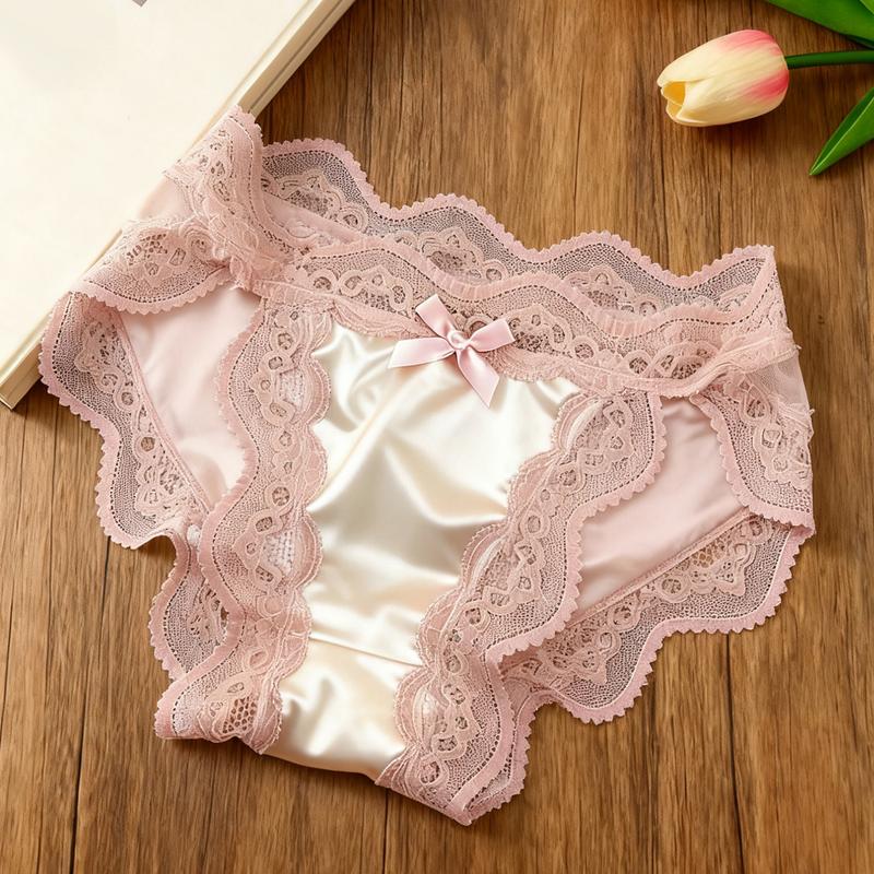 6 packs of women's low-rise underwear, seamless, daily comfort, elegant fashion underwear, seamless bikini low-rise underwear must-have Valentine's Day gift, women's underwear, comfortable and breathable, warm and close-fitting,  w Leggings Smooth panties