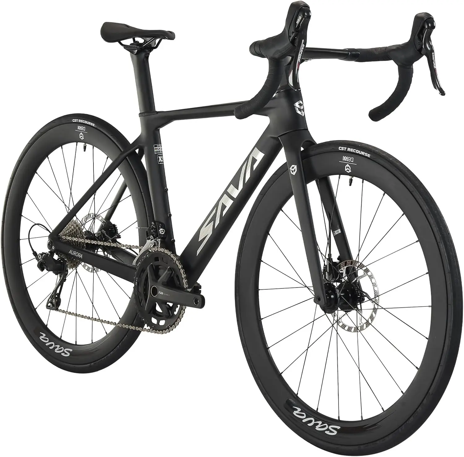 BCSCDSSAVADECK A7L Carbon Road Bike, T800 Carbon Fiber Frame 700C Racing Bicycle with Shimano 105 R7100 24 Speed Groupset and Hydraulic Disc Brake, Ultra-Light Carbon Bike for Man and Women