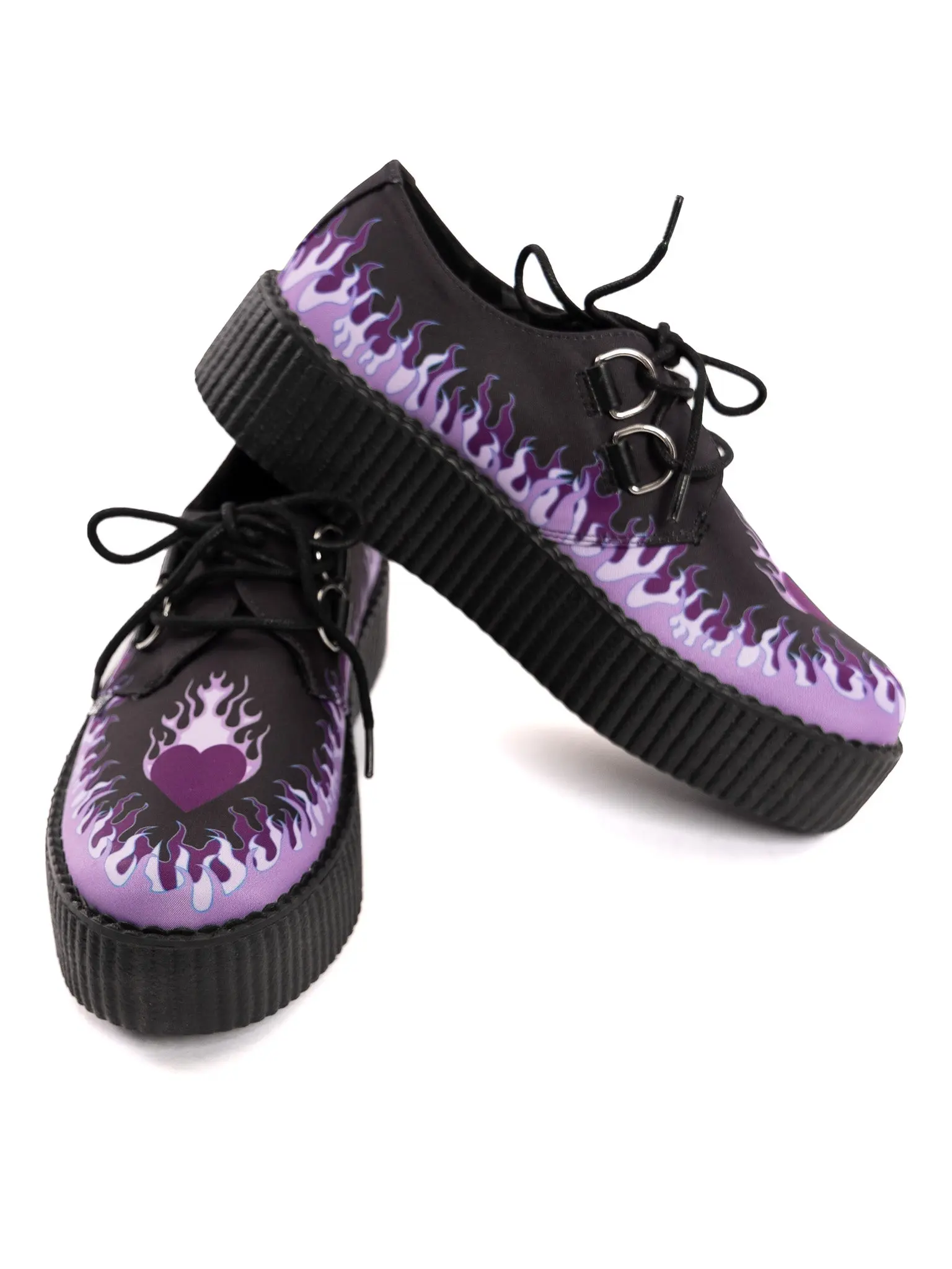 Purple Flaming Heart Creeper T.U.K. NO RESTOCK!