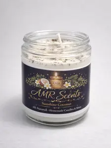 AMR Scents- Sunshine Coconut Candle