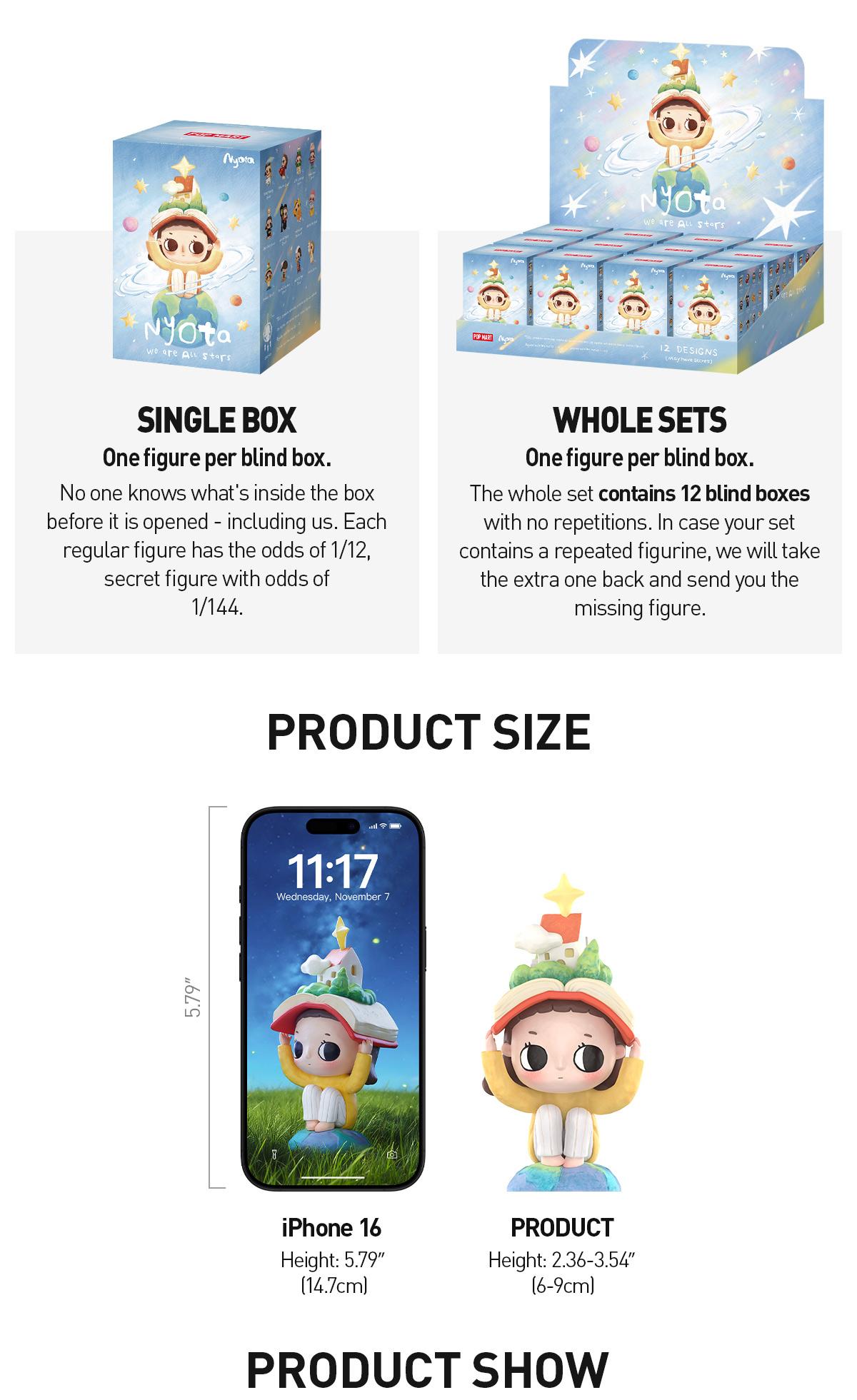 POP MART Nyota We are All Stars Series Figures