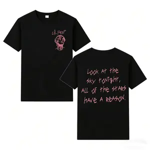 Lil Peep Rapper Graphic Hoodie & T-Shirt, Unisex Rap Music Sweatshirt, Trendy Long Sleeve Pullover, Casual Tops Gift for Men Women