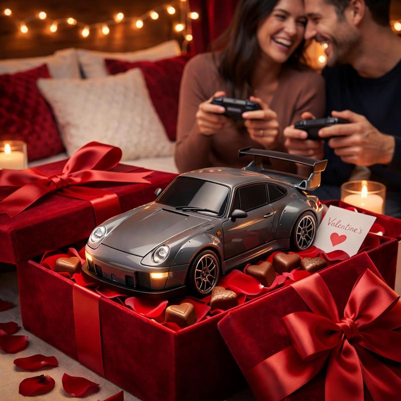 【Gifts RC Cars】1:24 Scale 4WD Remote Control Car For 3-15,RC Drift Car with LED,Your Kids Will be glued to their new toys and CAN'T put the gift down!Their EVEN too busy to pester you to play with them#Christmas gifts for grandkids#Toys Gift Preferred