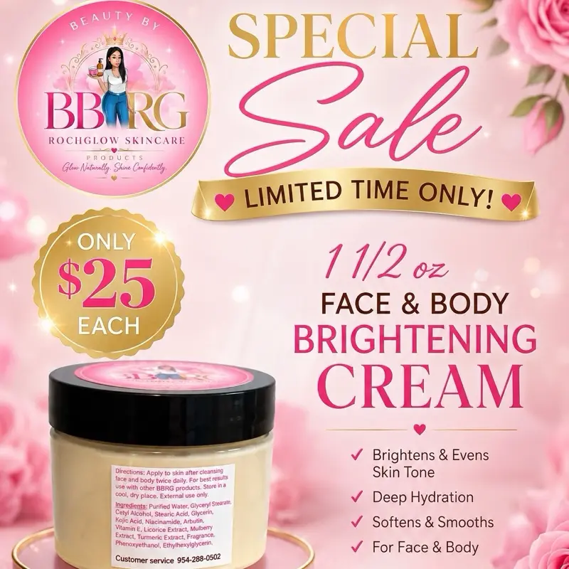 Beautybyrochglow Face and Body Cream