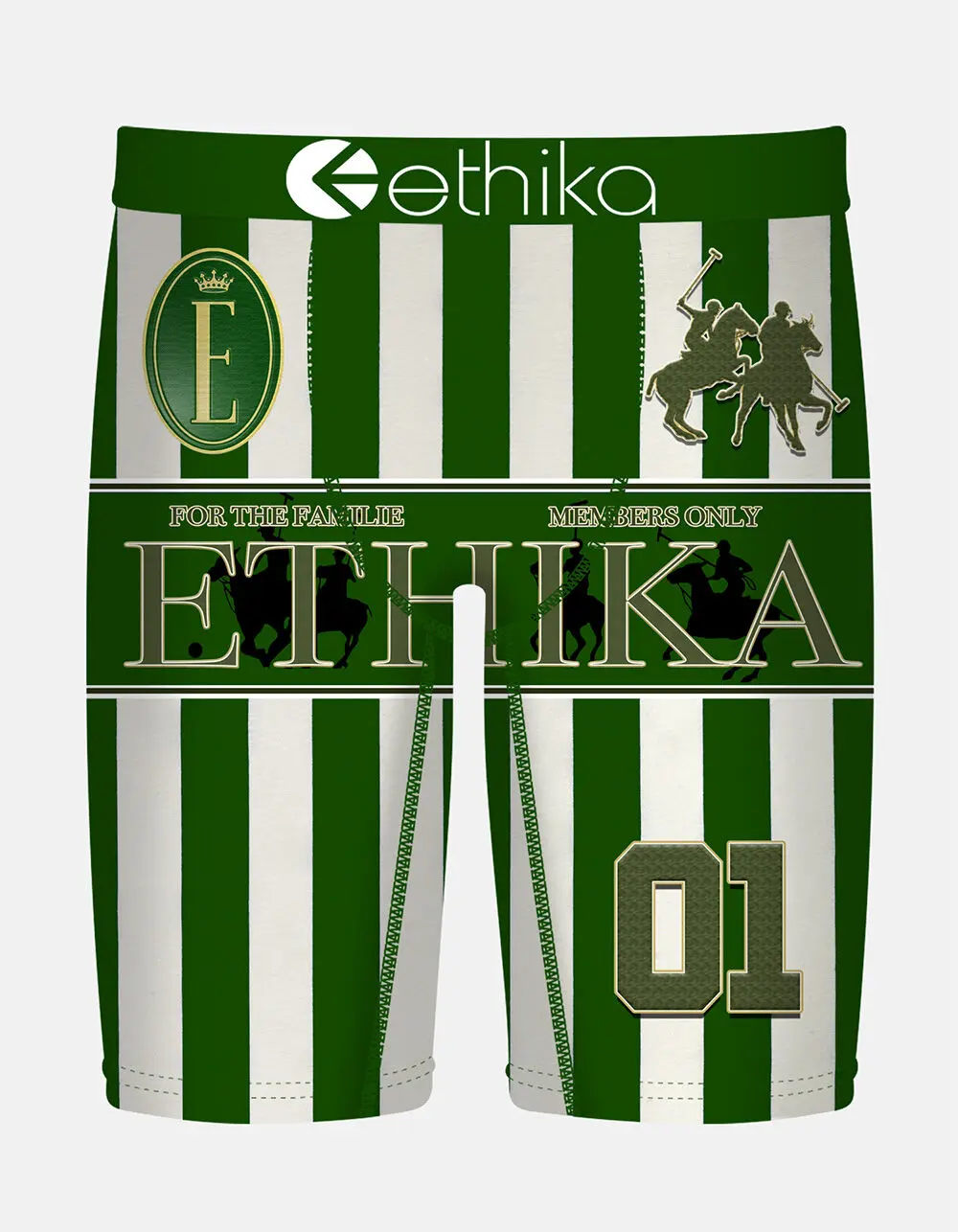 ETHIKA Heritage Sport Staple Mens Boxer Briefs