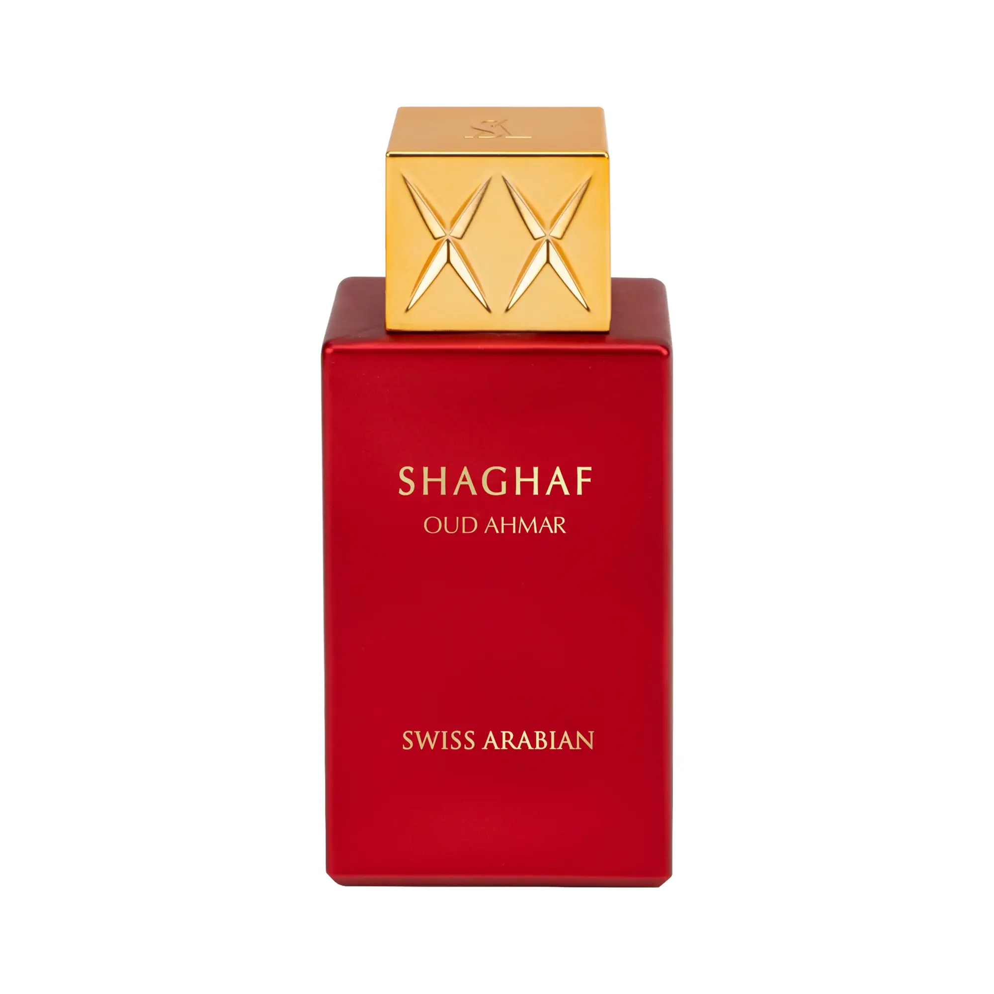 Swiss Arabian Shaghaf Oud Ahmar - Luxury Eau De Parfum - 2.5 oz (75ML) - Long Lasting & Addictive Fragrance for Women - Fragrance Family of Ambery Woody Gourmand