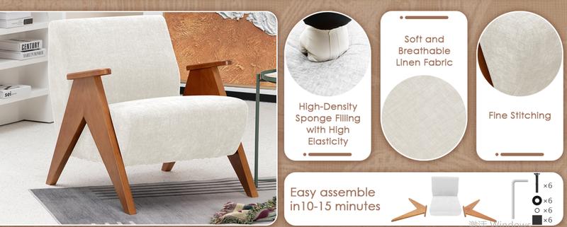 BALIAAfurniture Modern ErgoWood Modern Comfort Lounge Indoor chair - Solid Wood Armchair with Ergonomic Design and Plush Cushioning - Perfect for Relaxation and Style in Any Home Décor Wassily Chair Cost wayfair