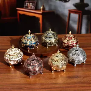 Vintage Brass Incense Burner | Luxury Home Fragrance Decor