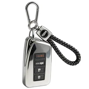 Key Fob Cover Compatible with 2013-2021 Lexus ES300h ES350 GS350 GS450h IS200t IS300 IS350 LX570 NX200t NX300h RC350 RX350 RX450h HYQ14FBA