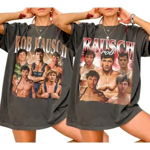Rob Rausch Retro Fan T-shirt – Rob Rausch Inspired Sweatshirt – Rob Rausch Bootleg Hoodie