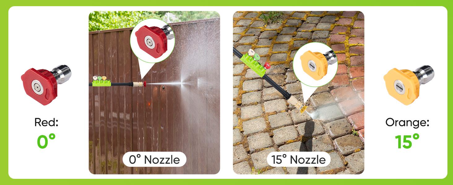 Electric Pressure Washer High Pressure Cleaning Machine with Foam Cannon 2.0 GPM Power Washer with 5 Quick Connect Nozzles for Fences Decks Patios Corded