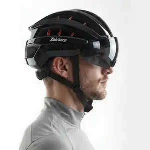 Zalvance Adult Bike Helmet,  Ebike Helmet with Magnetic Visor | Cool Road & Mountain Cycling Gear for E-bikes, Scooters, Commuting CPSC Certified