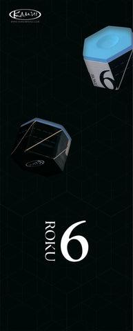 Kamui Roku Billiard Chalk Blue 1 pc w/Bullet Chalk Holder