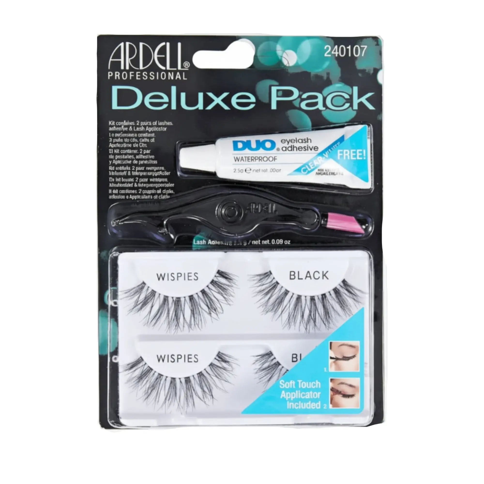 Ardell Deluxe Pack Wispies Lashes - Black Ardell Deluxe Pack Wispies Lashes - Black