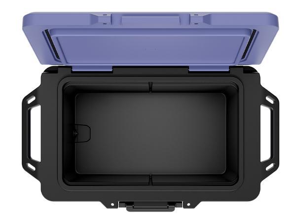 VEVOR 50QT Hard Cooler, Portable Outdoor Cooler & Cool Bag with Leak-Resistant Insulated Chest, 48-Hour Ice Retention, Heavy-Duty Handle, Ultra-Light for Camping, Concerts, Outdoor Trips#BackToSchool