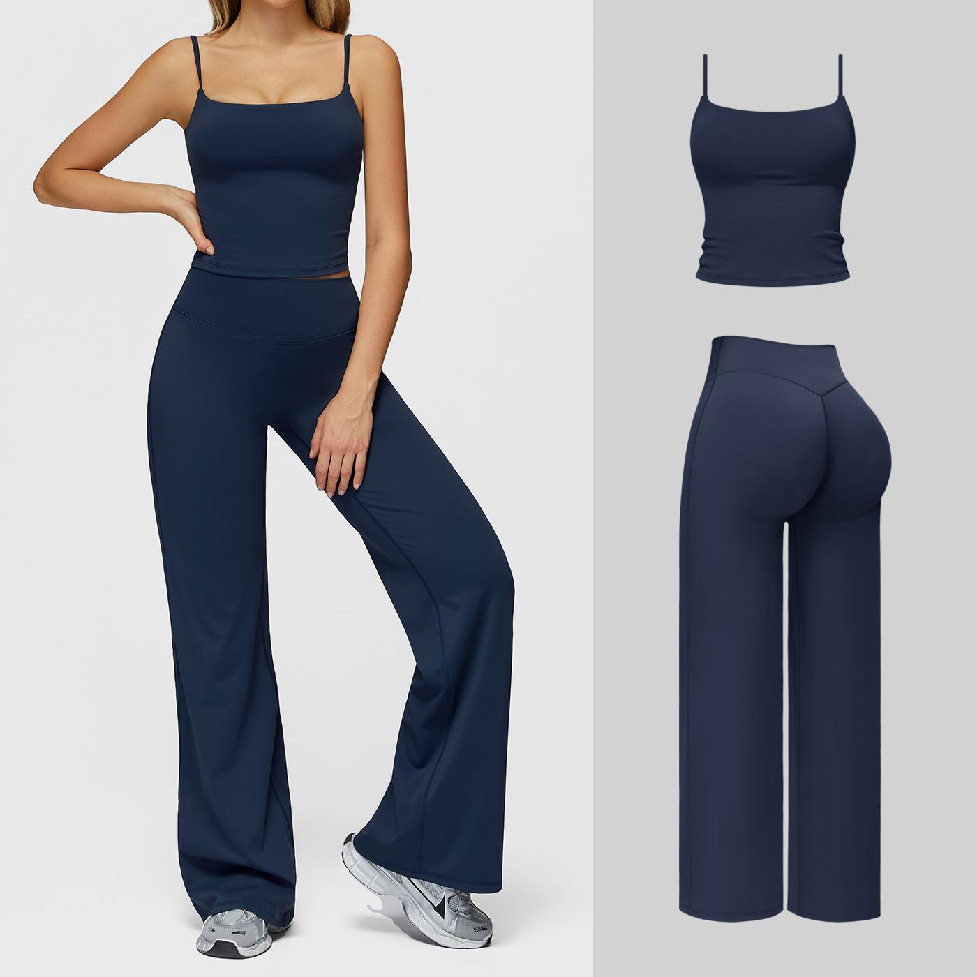 MFVIM Women's Sports Suit, Comfortable and Stylish Activewear Set for Workouts, Perfect for Yoga and Gym Sessions SpringStatements