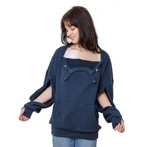 Chest and Arm Treatment Access Sweater