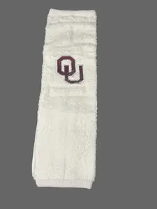 Oklahoma Sooners White Football College Game Towel Football Cotton New