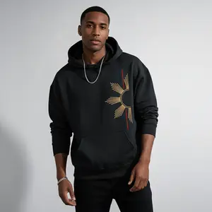 Men's Filipino Sun Graphic Hoodie/Graphic T-Shirt - Regular Fit |   Soft & Breathable Fabric, Durable Print, Everyday Comfort, Machine Washable, minimalist casual wear with cultural symbolism