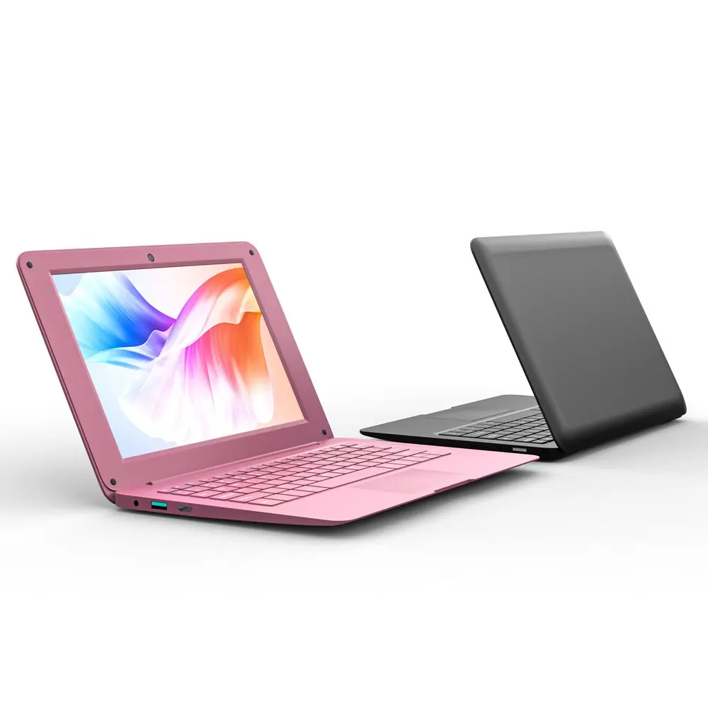 10in Windows 11 Mini Notebook Computer, Intel Celeron Quad-Core N4000 Processor, 8GB+128GB Storage, Headphone Jack, Full-Size Keyboard, Built-In Long Battery Life, Crystal-Clear and Vibrant Visuals
