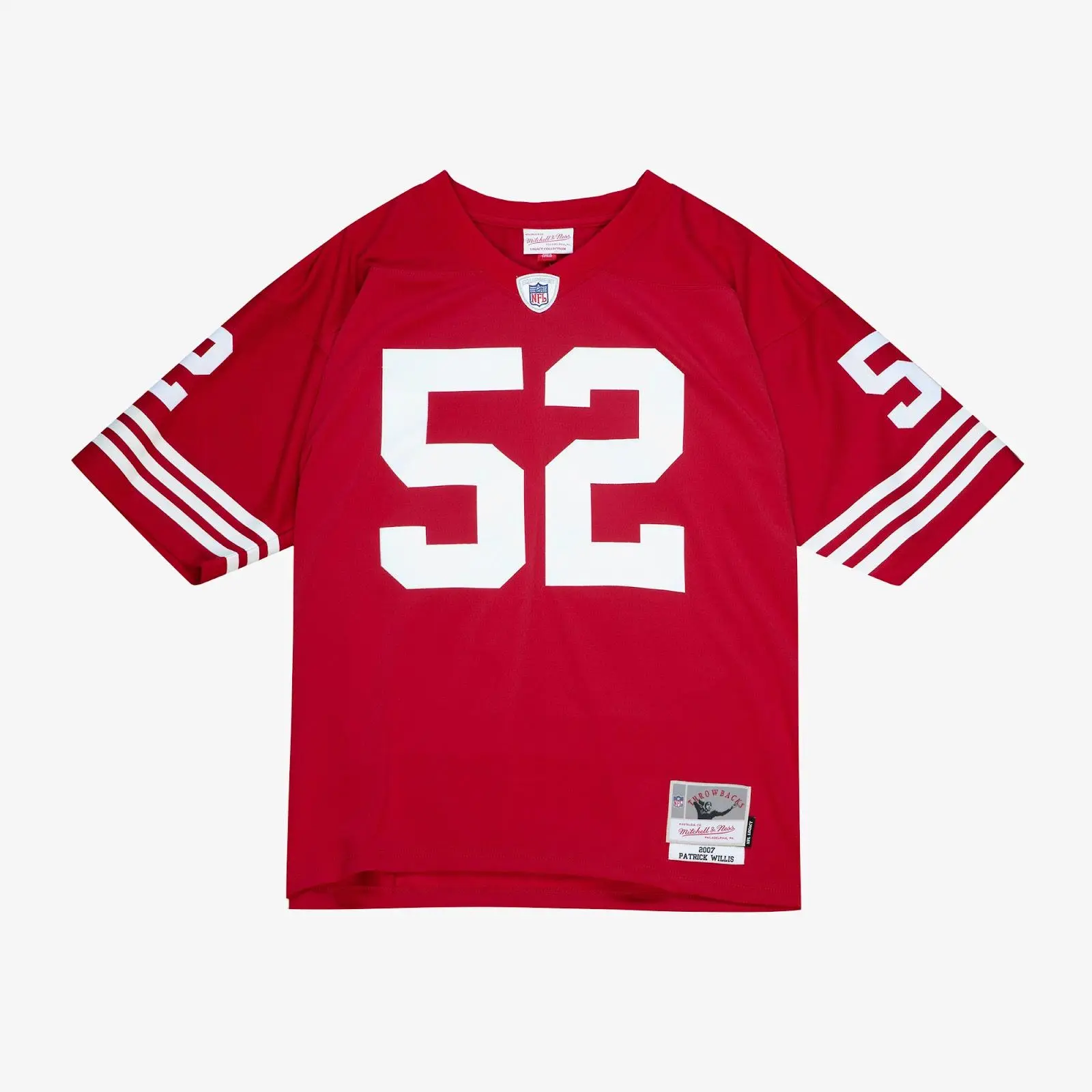Patrick Willis San Francisco 49ers Scarlet 2007 Legacy Player Jersey