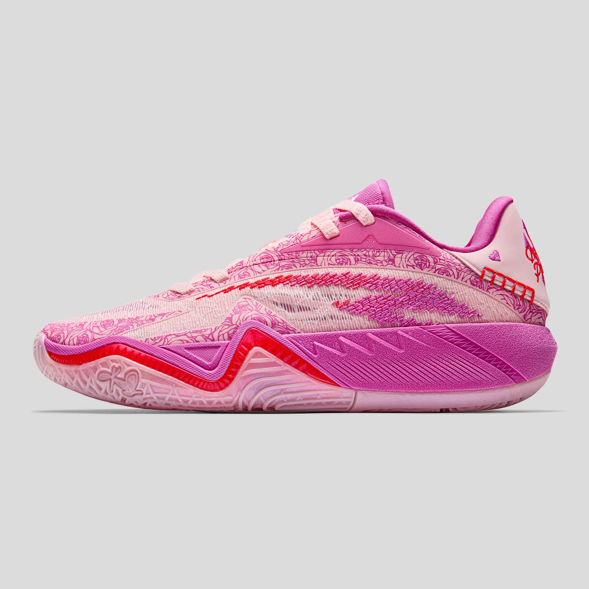 [Back to School] ANTA MEN KAI 3 Mother‘s Love Basketball Shoes Kyrie Irving Cushioning Breathable Rebound Stylish Fashionable Pink Red Orange BTS