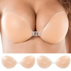 Women's Silicone Adhesive Bra Set, Invisible & Reusable Design, Perfect for Weddings & Summer, Comfortable Daily Wear, UnderwearGift