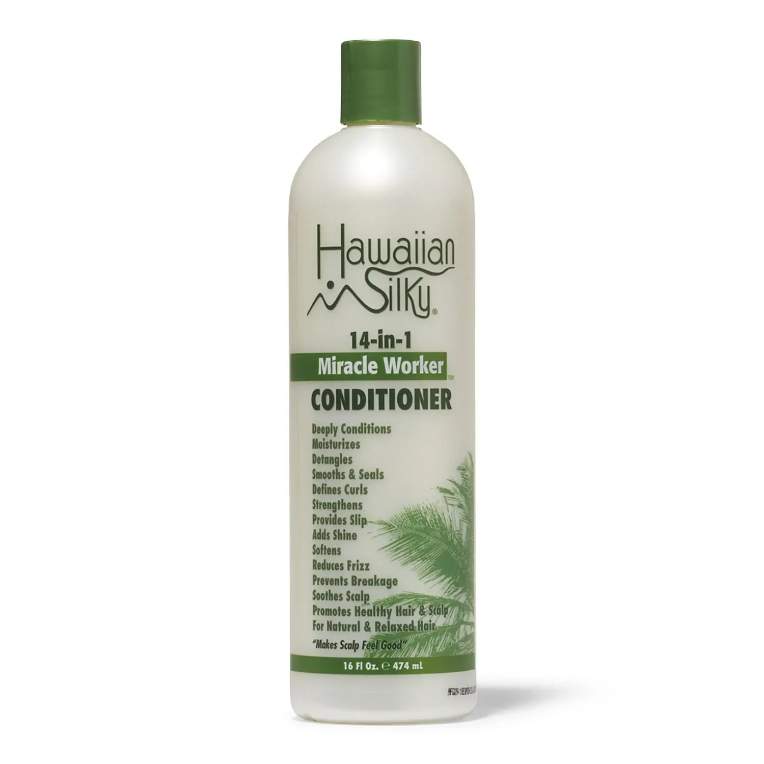 14-in-1 Miracle Worker Hair Conditioner with Aloe for Curly & Wavy Hair, Frizz Control and Softens for Bouncy Natural Curls, 16 oz, Curly Hair Products, Deep Conditioner
