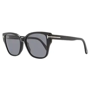 Tom Ford Polarized Elsa Sunglasses TF1108 01D Black 55mm FT1108
