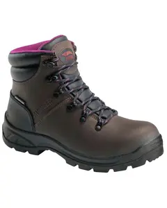 Avenger Women's Builder Mid Waterproof Lace-Up Work Boot Soft Toe - 8675