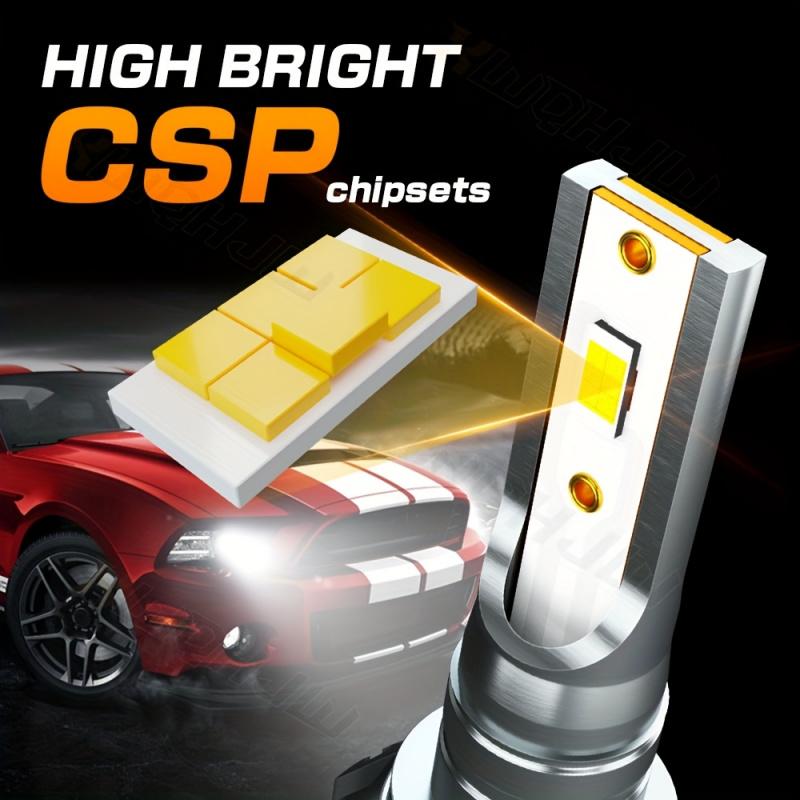 9005/HB3 LED Headlight Bulbs 66000LM Super Bright 6500K Cool White, Plug-N-Play IP68 Waterproof with Cooling Fan 60000+ Hrs for Car High Beam Fog Light