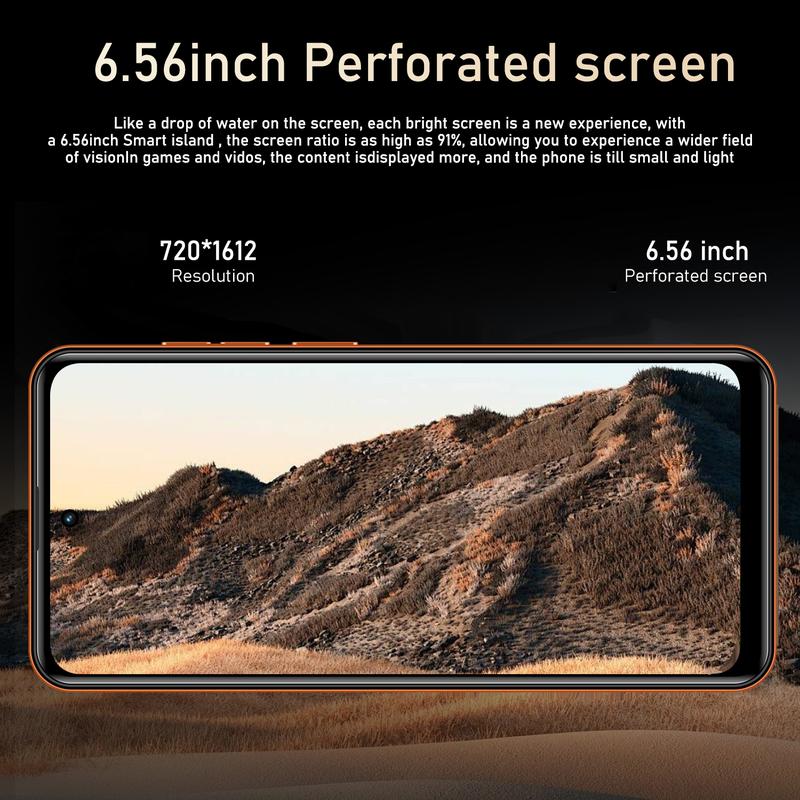 FUFFI-M17 Pro - A smartphone with 6.56-inch screen, quad-core processor, 3GB RAM, 32GB ROM, metal frame, global 4G, dual SIM dual standby, 3100mAh battery, Android OS, and Android mobile phones