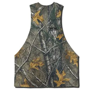 Cut Off Tank - Forest Camo