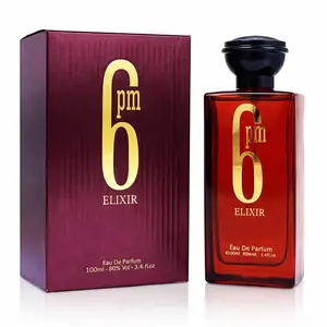 6PM Elixir Cologne for Men 3.4oz/100ml Eau de Parfum with Bergamot Lavender Vanilla & Musk Fragrance Oriental Spray Ideal for Everyday Wear