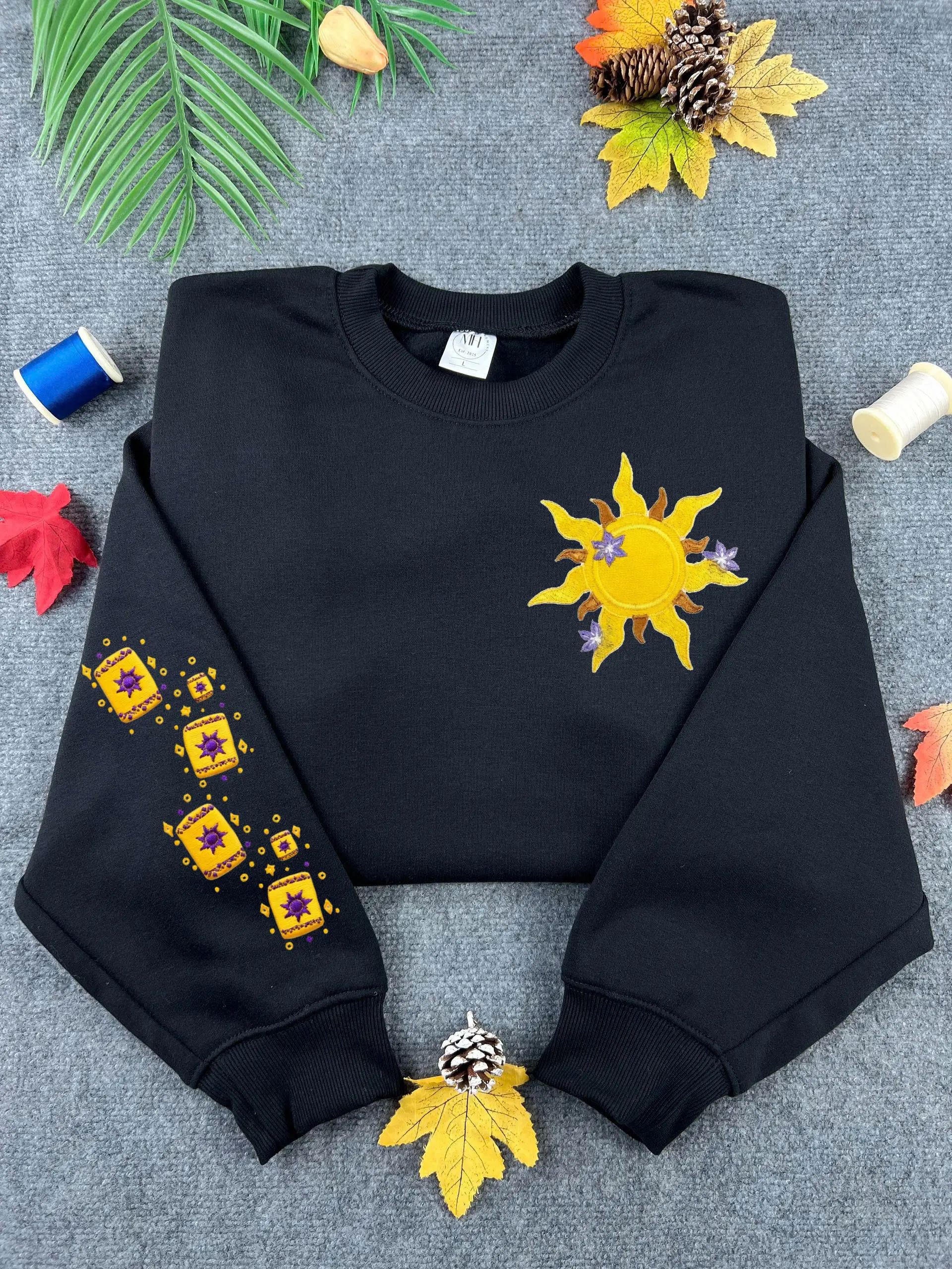 Embroidered R@punz3l Go live with your dreams Sweatshirt, Princess