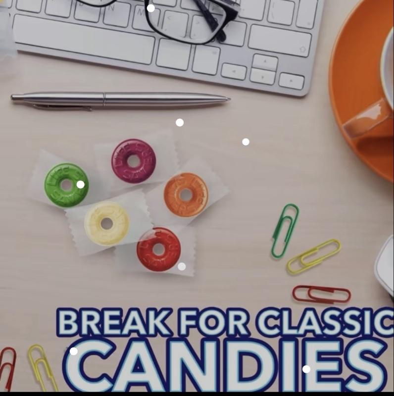 Hard Candy Fruit Variety Sharing Size 14.5 oz 108 Ct Individually Wrapped Artificially Flavored