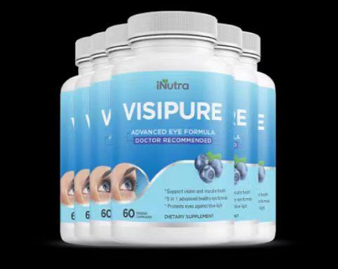 VisPure-Eye Health & Vision Health Support Supplement - Promote Healthy Eyesight & Clear Vision - Help Reduce Eye Strain, Eye Pressure, Dry Eyes, & Blurred Vision