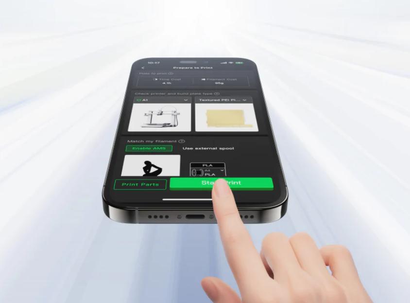 Bambu Lab A1 3D Printer, Bambu Lab A1 Combo 3D Printer, Multi-Color Printing, Active Flow Rate Compensation, Active Motor Noise Cancelling, Full-auto Calibration, Clip Quick Swap Nozzle, 256*256*256 mm Build Volume