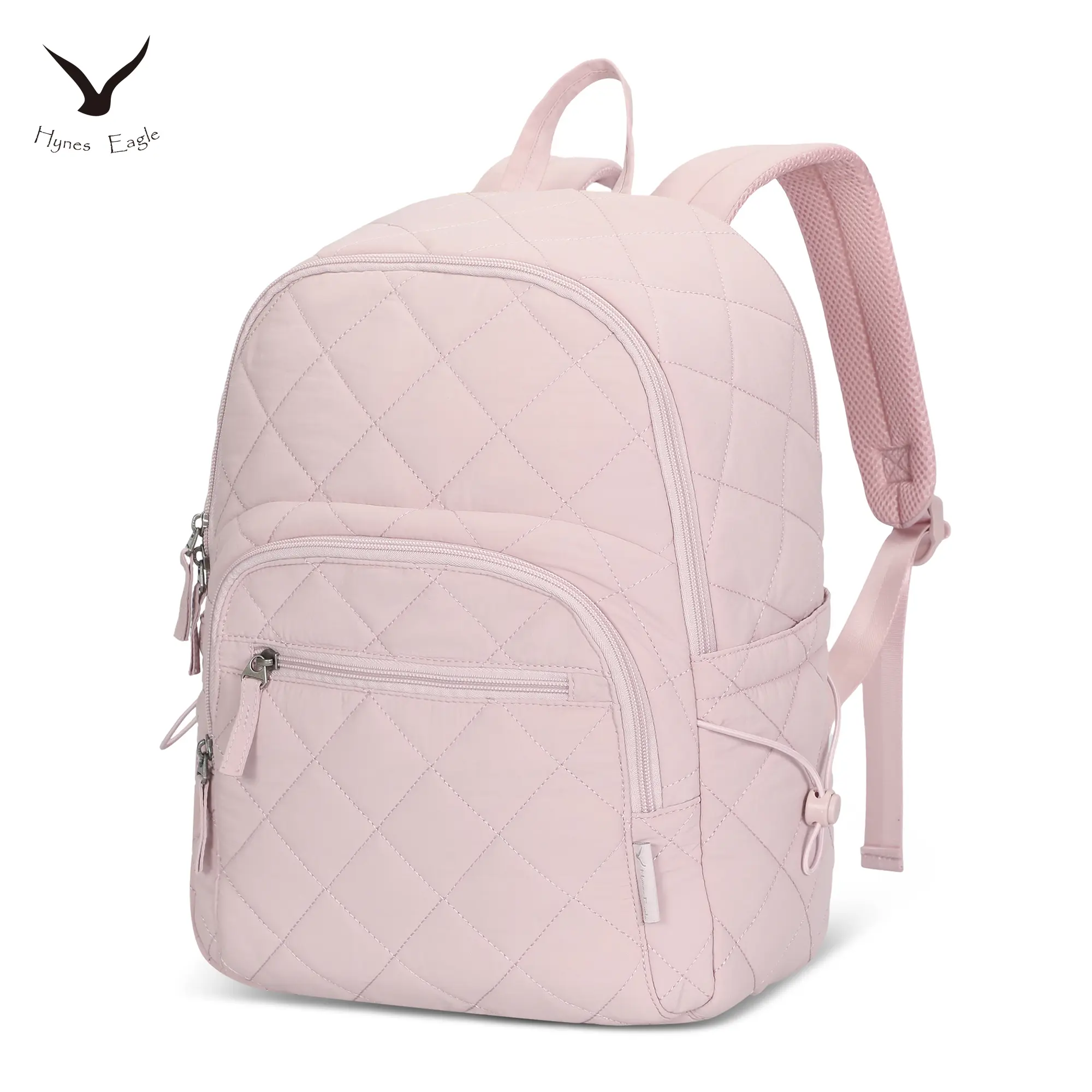 [NEW IN] HYNES EAGLE Puffer Laptop Backpack 16 Inches Lightweight Quilted College Backpack with 32OZ Water Pocket for Women Water Repellent Travel Backpack Personal Item Bag Casual Daypack with Multiple Compartments