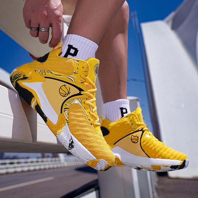 Men's High Top red design BasketballShoes- Stylish, breathable, durable men sports shoes suitable for leisure and outdoor activities.with non-slip.wear- resistant design. mesh upper and fabric lining. suitable for alIl seasons everyday use