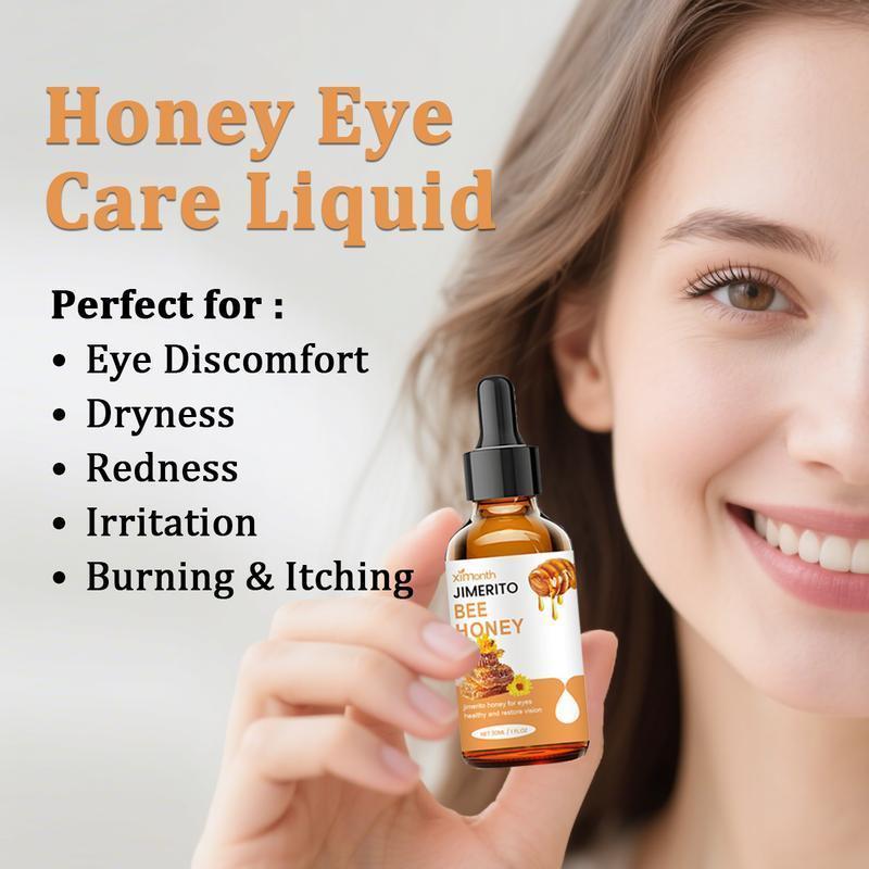 Bee Honey Eye Drops - Fast-acting Relief for Dry & Tired Eyes from Electronic Devices & Late Nights