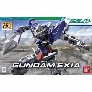 Bandai Hobby Gundam 00 Gundam Exia HG 1/144 Model Kit
