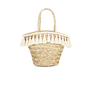 florabella Wilmington Tote Bag in Natural & Ivory