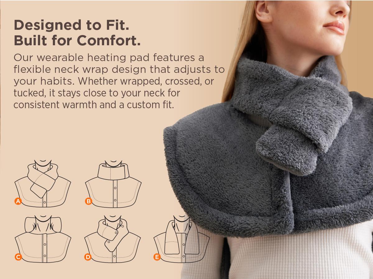 Bedsure Heating Pad for Back Pain Relief - Father's Day & Birthday Gifts for Women Men Moms, FSA HSA Eligible, Electric Heated Pad for Neck and Shoulders, ETL Certified, Extra Large 24"x34"