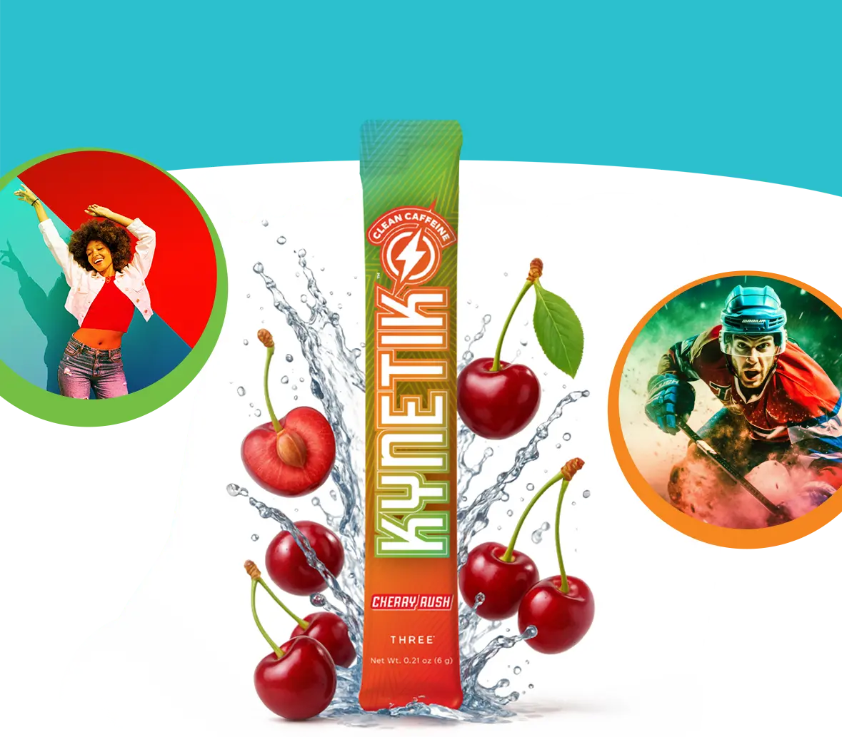 iii KYNETIK 30 sachets Clean caffeine supercharged by Yerba Santa Citrus Berry