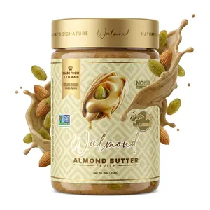 Walmond Almond Butter Fruity 16oz & 8oz | Heirloom Afghan Almonds  with Golden Raisins | Naturally Sweet | No Added Sugar |  No Palm Oil | Non-GMO Verified | Halal Certified | Keto  Paleo Vegan